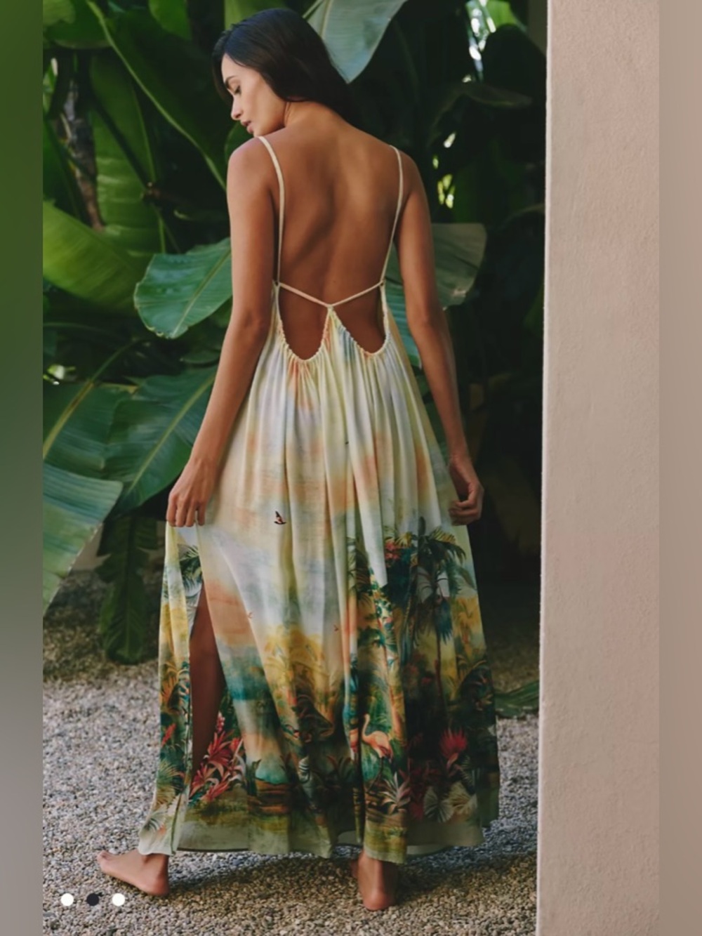 Anthropologie Celandine Sleeveless Scenic Maxi Dress - Picture 2 of 9